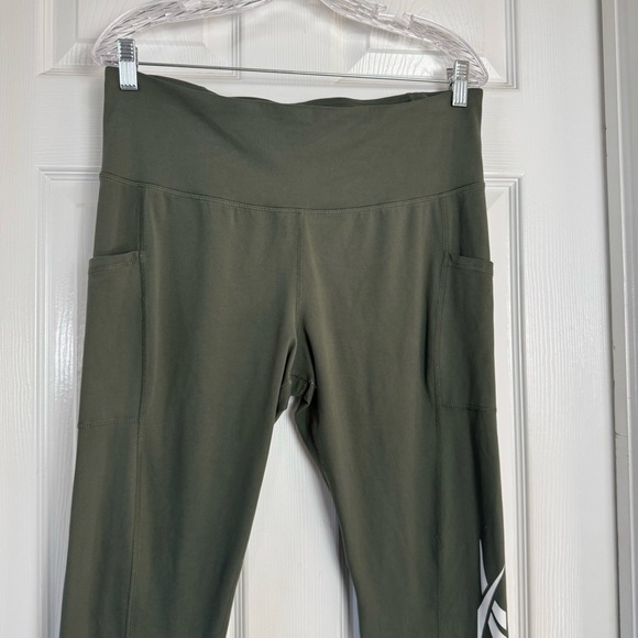Reebok Womens Athletic Leggings Size XL Logo Graphic Size XL - Picture 3 of 7